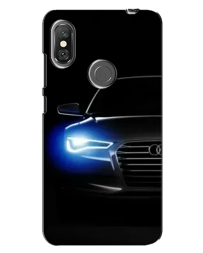 Чохол для Xiaomi Redmi Note 6 Pro з картинкою «Неоновий погляд Audi» Чохол для Xiaomi Redmi Note 6 Pro з картинкою «Неоновий погляд Audi»