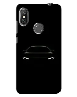 Чохол для Xiaomi Redmi Note 6 Pro з картинкою «Погляд Audi у темряві»