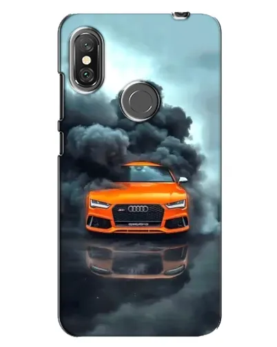 Чохол для Xiaomi Redmi Note 6 Pro з картинкою «Audi у хмарах диму» Чохол для Xiaomi Redmi Note 6 Pro з картинкою «Audi у хмарах диму»