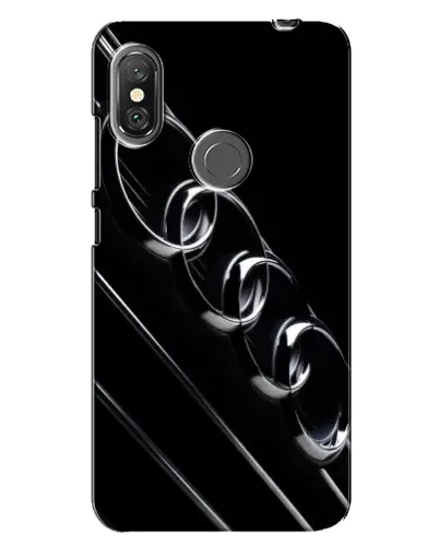 Чохол для Xiaomi Redmi Note 6 Pro з картинкою «Audi — абстрактні кільця» Чохол для Xiaomi Redmi Note 6 Pro з картинкою «Audi — абстрактні кільця»
