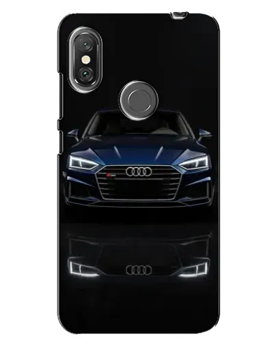 Чохол для Xiaomi Redmi Note 6 Pro з картинкою «Audi — нічне відображення» Чохол для Xiaomi Redmi Note 6 Pro з картинкою «Audi — нічне відображення»