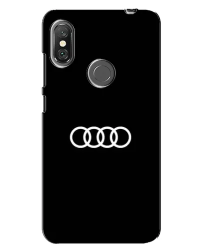 Чохол для Xiaomi Redmi Note 6 Pro з картинкою «Audi White Logo» Чохол для Xiaomi Redmi Note 6 Pro з картинкою «Audi White Logo»