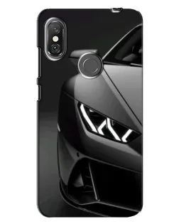 Чехол для Xiaomi Redmi Note 6 Pro с картинкой «Lamborghini фары детализация» Чехол для Xiaomi Redmi Note 6 Pro с картинкой «Lamborghini фары детализация»