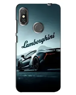 Чехол для Xiaomi Redmi Note 6 Pro с картинкой «Классическая надпись Lamborghini» Чехол для Xiaomi Redmi Note 6 Pro с картинкой «Классическая надпись Lamborghini»