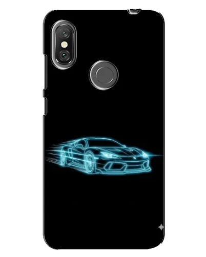Чехол для Xiaomi Redmi Note 6 Pro с картинкой «Неоновый контур Lamborghini» Чехол для Xiaomi Redmi Note 6 Pro с картинкой «Неоновый контур Lamborghini»
