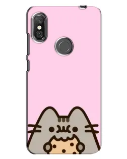 Чехол для Xiaomi Redmi Note 6 Pro с картинкой «Pusheen и печенье» Чехол для Xiaomi Redmi Note 6 Pro с картинкой «Pusheen и печенье»