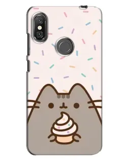 Чехол для Xiaomi Redmi Note 6 Pro с картинкой «Пушин с кексом» Чехол для Xiaomi Redmi Note 6 Pro с картинкой «Пушин с кексом»