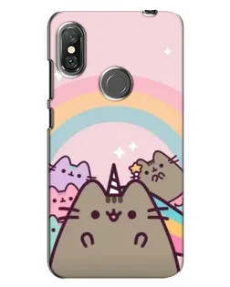 Чехол для Xiaomi Redmi Note 6 Pro с картинкой «Единорог Pusheen» Чехол для Xiaomi Redmi Note 6 Pro с картинкой «Единорог Pusheen»