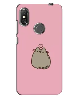 Чехол для Xiaomi Redmi Note 6 Pro с картинкой «Pusheen сердце» Чехол для Xiaomi Redmi Note 6 Pro с картинкой «Pusheen сердце»