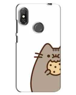 Чехол для Xiaomi Redmi Note 6 Pro с картинкой «Пушин с печеньем» Чехол для Xiaomi Redmi Note 6 Pro с картинкой «Пушин с печеньем»