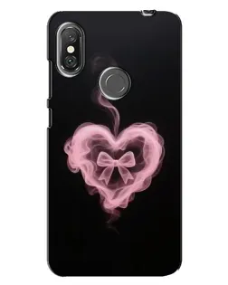 Чехол для Xiaomi Redmi Note 6 Pro с картинкой «Дымчатое сердце» Чехол для Xiaomi Redmi Note 6 Pro с картинкой «Дымчатое сердце»
