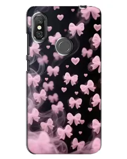 Чехол для Xiaomi Redmi Note 6 Pro с картинкой «Неоновое кружево» Чехол для Xiaomi Redmi Note 6 Pro с картинкой «Неоновое кружево»
