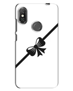 Чехол для Xiaomi Redmi Note 6 Pro с картинкой «Диагональный бант» Чехол для Xiaomi Redmi Note 6 Pro с картинкой «Диагональный бант»