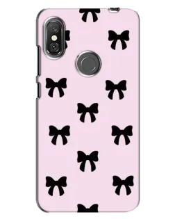 Чехол для Xiaomi Redmi Note 6 Pro с картинкой «Черные банты Coquette» Чехол для Xiaomi Redmi Note 6 Pro с картинкой «Черные банты Coquette»
