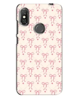 Чехол для Xiaomi Redmi Note 6 Pro с картинкой «Розовые бантики Coquette» Чехол для Xiaomi Redmi Note 6 Pro с картинкой «Розовые бантики Coquette»