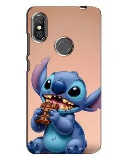 Чохол для Xiaomi Redmi Note 6 Pro з картинкою «Стіч їсть шоколад» Чохол для Xiaomi Redmi Note 6 Pro з картинкою «Стіч їсть шоколад»