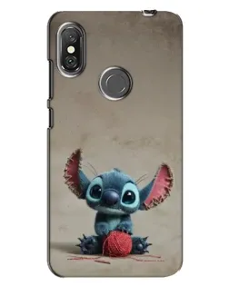 Чохол для Xiaomi Redmi Note 6 Pro з картинкою «Стіч на чоричневому фоні» Чохол для Xiaomi Redmi Note 6 Pro з картинкою «Стіч на чоричневому фоні»