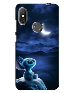 Чохол для Xiaomi Redmi Note 6 Pro з картинкою «Місячна ніч Стіча» Чохол для Xiaomi Redmi Note 6 Pro з картинкою «Місячна ніч Стіча»