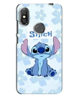 Чохол для Xiaomi Redmi Note 6 Pro з картинкою «Stitch серед квітів» Чохол для Xiaomi Redmi Note 6 Pro з картинкою «Stitch серед квітів»
