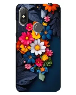 Чехол для Xiaomi Redmi Note 6 Pro с картинкой «Цветочная феерия» Чехол для Xiaomi Redmi Note 6 Pro с картинкой «Цветочная феерия»