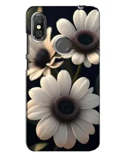 Чехол для Xiaomi Redmi Note 6 Pro с картинкой «Белые маргаритки макро» Чехол для Xiaomi Redmi Note 6 Pro с картинкой «Белые маргаритки макро»
