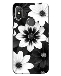Чехол для Xiaomi Redmi Note 6 Pro с картинкой «Монохромные астры» Чехол для Xiaomi Redmi Note 6 Pro с картинкой «Монохромные астры»