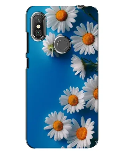 Чехол для Xiaomi Redmi Note 6 Pro с картинкой «Белоснежные маргаритки»