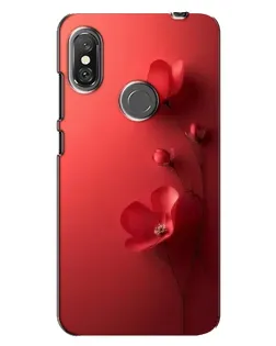 Чехол для Xiaomi Redmi Note 6 Pro с картинкой «Маковые соцветия» Чехол для Xiaomi Redmi Note 6 Pro с картинкой «Маковые соцветия»