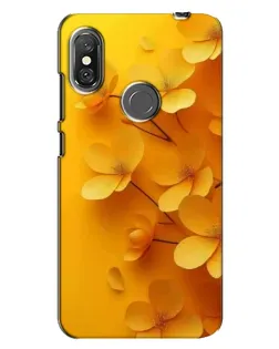 Чехол для Xiaomi Redmi Note 6 Pro с картинкой «Золотые лепестки» Чехол для Xiaomi Redmi Note 6 Pro с картинкой «Золотые лепестки»