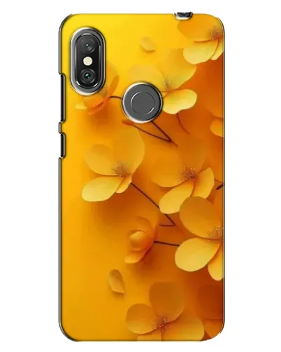Чехол для Xiaomi Redmi Note 6 Pro с картинкой «Золотые лепестки»
