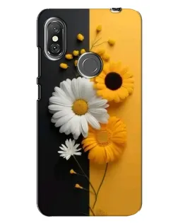 Чехол для Xiaomi Redmi Note 6 Pro с картинкой «Подсолнух и ромашка» Чехол для Xiaomi Redmi Note 6 Pro с картинкой «Подсолнух и ромашка»