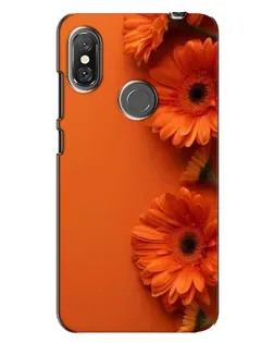 Чехол для Xiaomi Redmi Note 6 Pro с картинкой «Оранжевые герберы» Чехол для Xiaomi Redmi Note 6 Pro с картинкой «Оранжевые герберы»