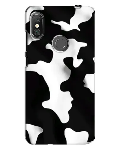 Чехол для Xiaomi Redmi Note 6 Pro с картинкой «Черно-белое пятно»