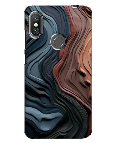 Чехол для Xiaomi Redmi Note 6 Pro с картинкой «Цветные волны каньона»