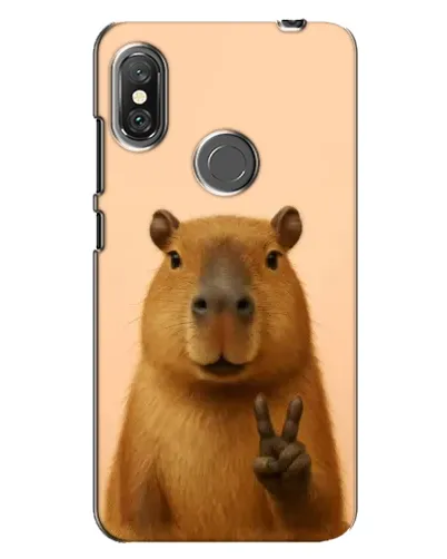 Чехол для Xiaomi Redmi Note 6 Pro с картинкой «Капибара виктория» Чехол для Xiaomi Redmi Note 6 Pro с картинкой «Капибара виктория»
