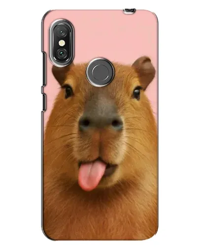 Чехол для Xiaomi Redmi Note 6 Pro с картинкой «Капибара с языком» Чехол для Xiaomi Redmi Note 6 Pro с картинкой «Капибара с языком»