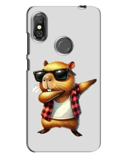 Чехол для Xiaomi Redmi Note 6 Pro с картинкой «Капибара рэпер даб» Чехол для Xiaomi Redmi Note 6 Pro с картинкой «Капибара рэпер даб»