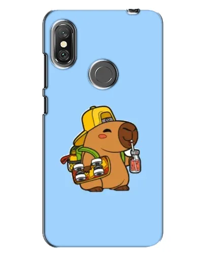 Чехол для Xiaomi Redmi Note 6 Pro с картинкой «Капибара на скейте» Чехол для Xiaomi Redmi Note 6 Pro с картинкой «Капибара на скейте»