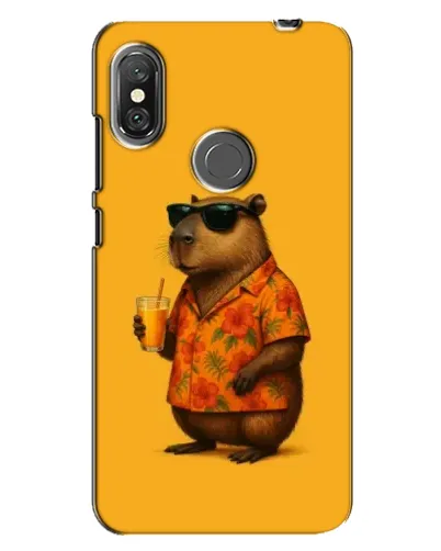 Чехол для Xiaomi Redmi Note 6 Pro с картинкой «Капибара на отдыхе» Чехол для Xiaomi Redmi Note 6 Pro с картинкой «Капибара на отдыхе»