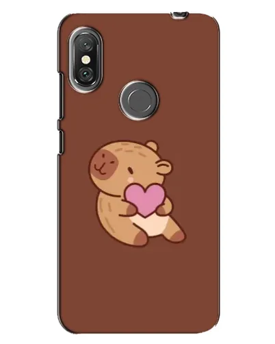 Чехол для Xiaomi Redmi Note 6 Pro с картинкой «Капибара с сердцем» Чехол для Xiaomi Redmi Note 6 Pro с картинкой «Капибара с сердцем»