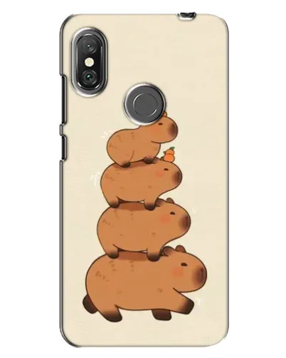 Чехол для Xiaomi Redmi Note 6 Pro с картинкой «Башня из капибар» Чехол для Xiaomi Redmi Note 6 Pro с картинкой «Башня из капибар»
