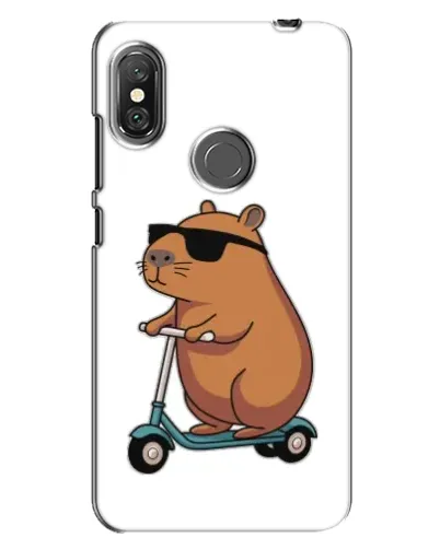 Чехол для Xiaomi Redmi Note 6 Pro с картинкой «Капибара на самокате» Чехол для Xiaomi Redmi Note 6 Pro с картинкой «Капибара на самокате»