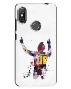 Чехол для Xiaomi Redmi Note 6 Pro с картинкой «Акварельный Месси Барселона» Чехол для Xiaomi Redmi Note 6 Pro с картинкой «Акварельный Месси Барселона»