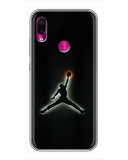 Чехол для Xiaomi Redmi Note 7 Pro с картинкой «Jordan Gradient Logo»