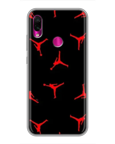 Чехол для Xiaomi Redmi Note 7 Pro с картинкой «Jordan Red Pattern» Чехол для Xiaomi Redmi Note 7 Pro с картинкой «Jordan Red Pattern»