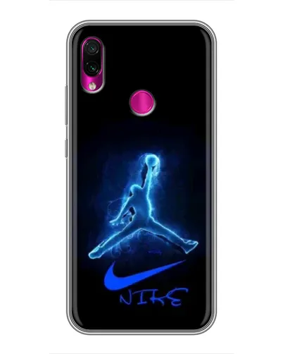 Чехол для Xiaomi Redmi Note 7 Pro с картинкой «Jordan Neon Blue» Чехол для Xiaomi Redmi Note 7 Pro с картинкой «Jordan Neon Blue»