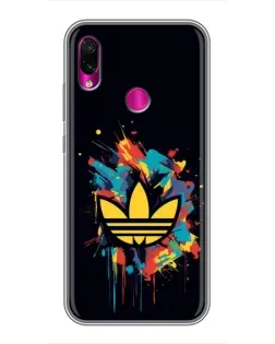 Чехол для Xiaomi Redmi Note 7 Pro с картинкой «Adidas Splash»