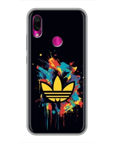 Чехол для Xiaomi Redmi Note 7 Pro с картинкой «Adidas Splash»