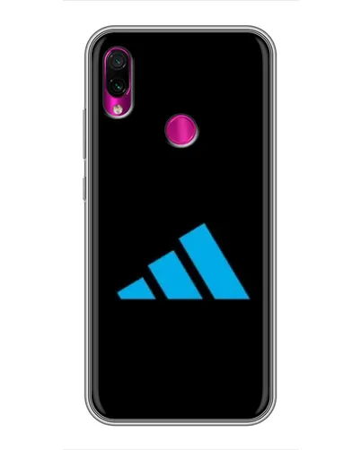 Чехол для Xiaomi Redmi Note 7 Pro с картинкой «Adidas Cyan Logo»