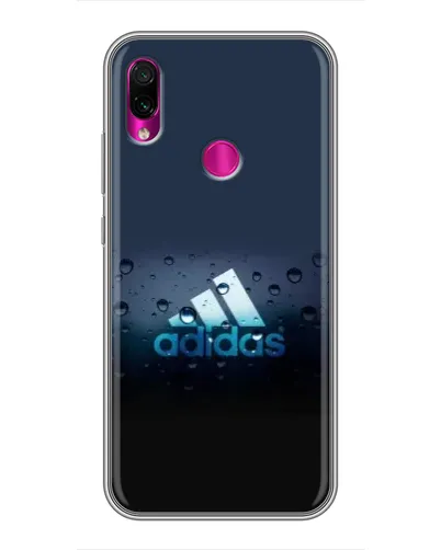 Чехол для Xiaomi Redmi Note 7 Pro с картинкой «Adidas Water Drops»